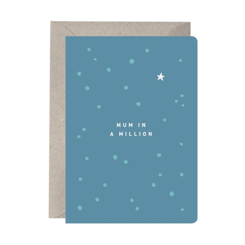 ‘Mum in a Million’ Greeting Card